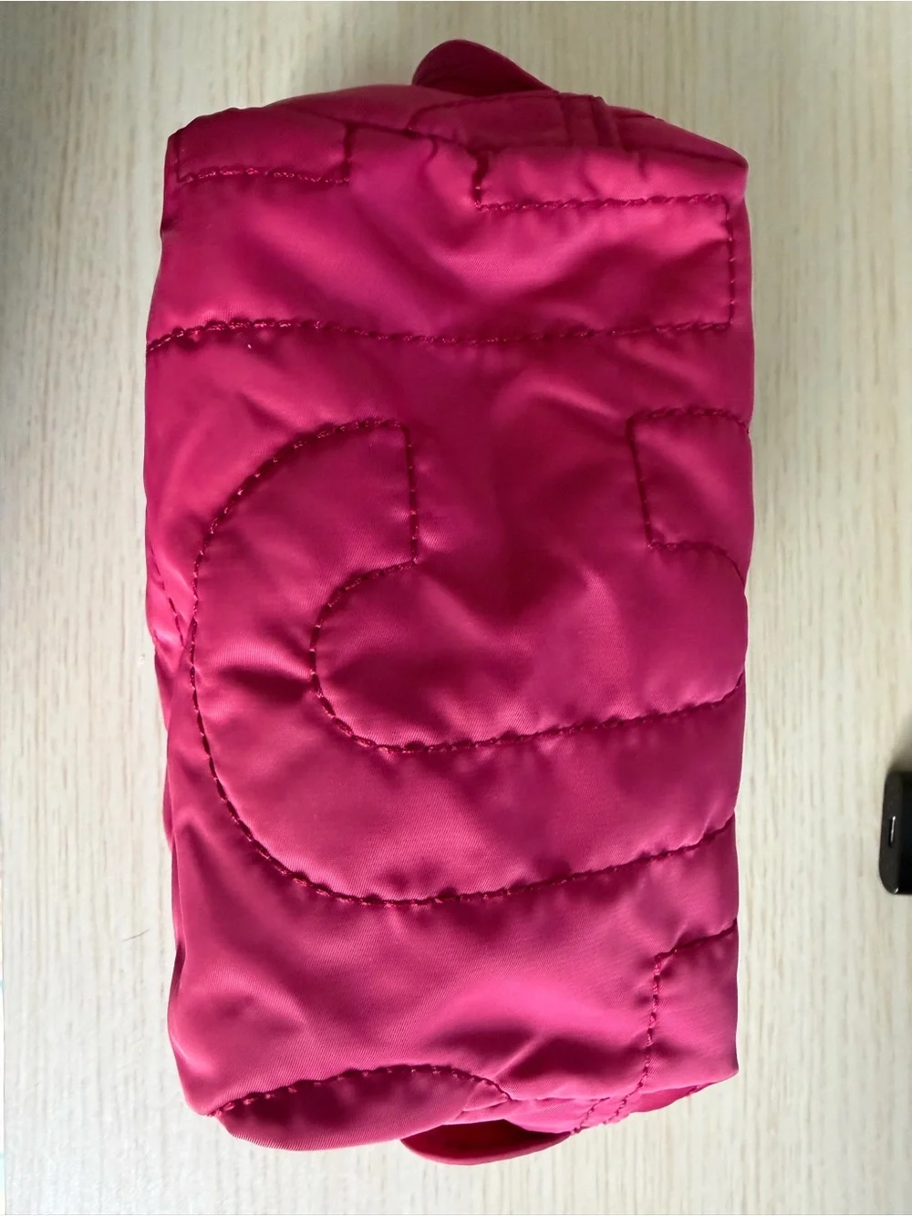 Marc by Marc Jacobs Fuchsia Quilted Cosmetic Case